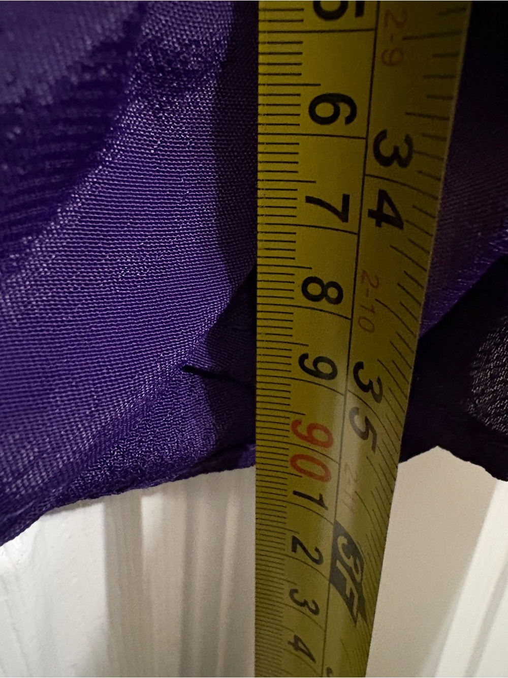 Coldwater Creek Deep Purple Flowy Maxi Skirt Ruffle Godet Gypsy NWT - Picture 11 of 11